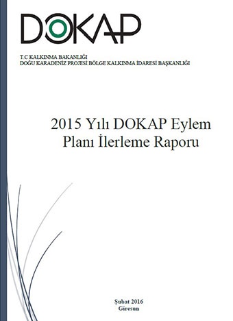 2015 Yılı DOKAP Eylem Planı İlerleme Raporu